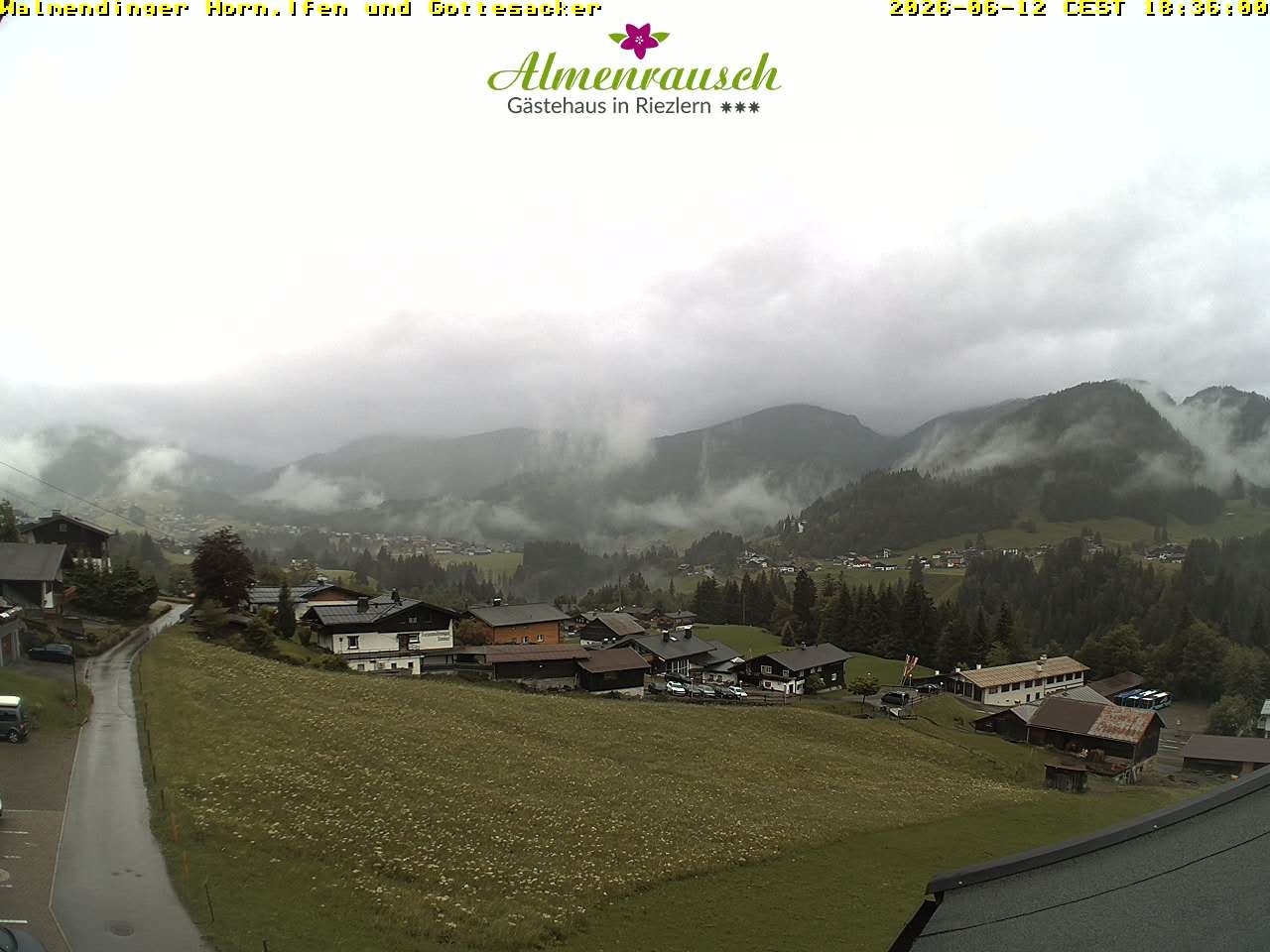 Archiv Foto Webcam Riezlern - Gästehaus Almenrausch