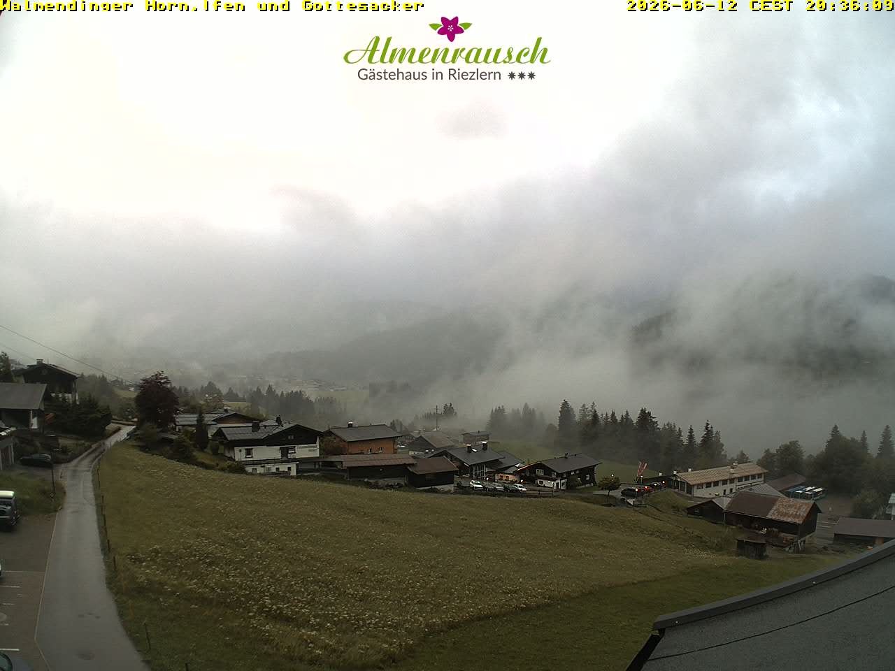Archiv Foto Webcam Riezlern - Gästehaus Almenrausch