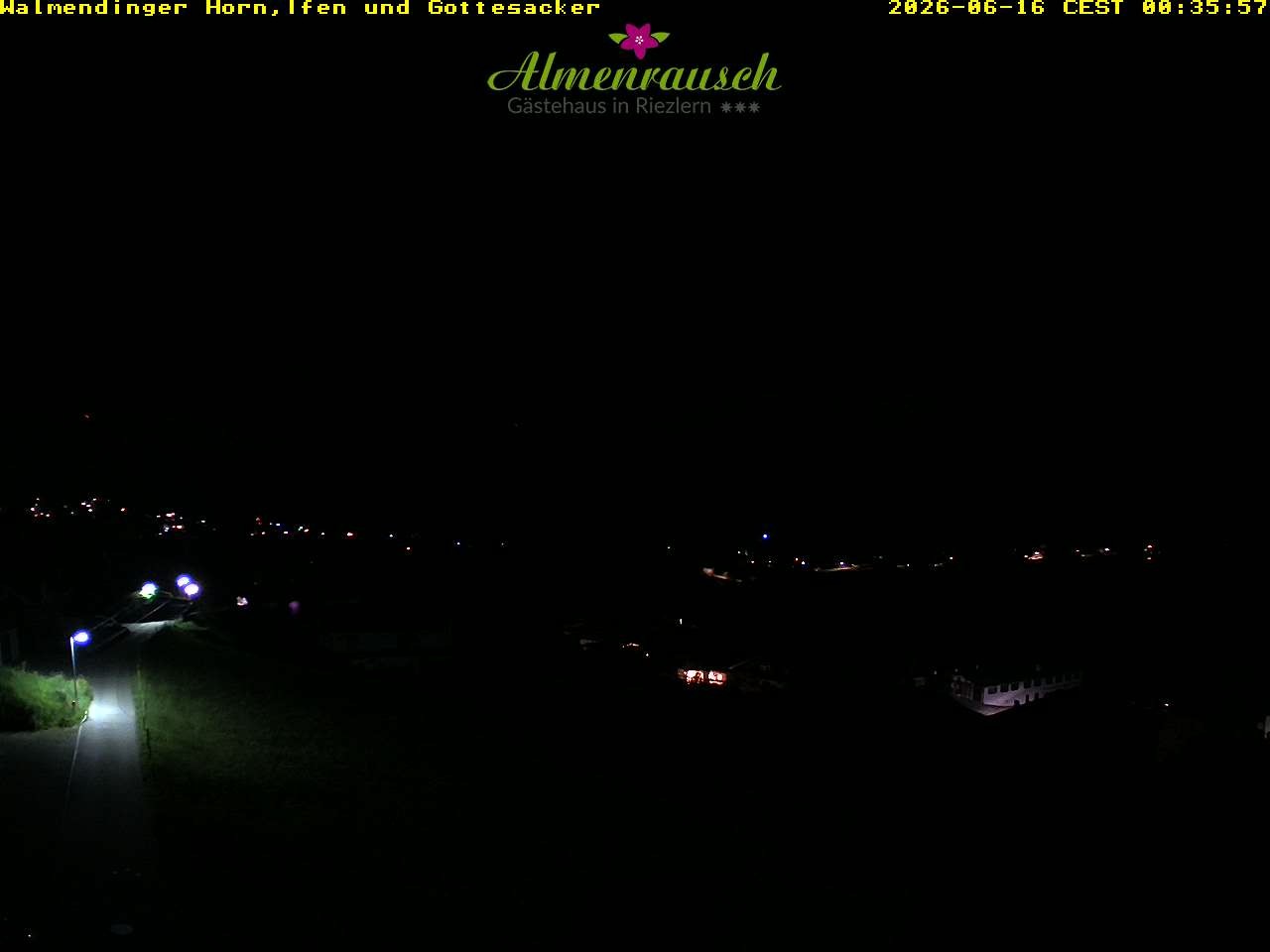 Archiv Foto Webcam Riezlern - Gästehaus Almenrausch