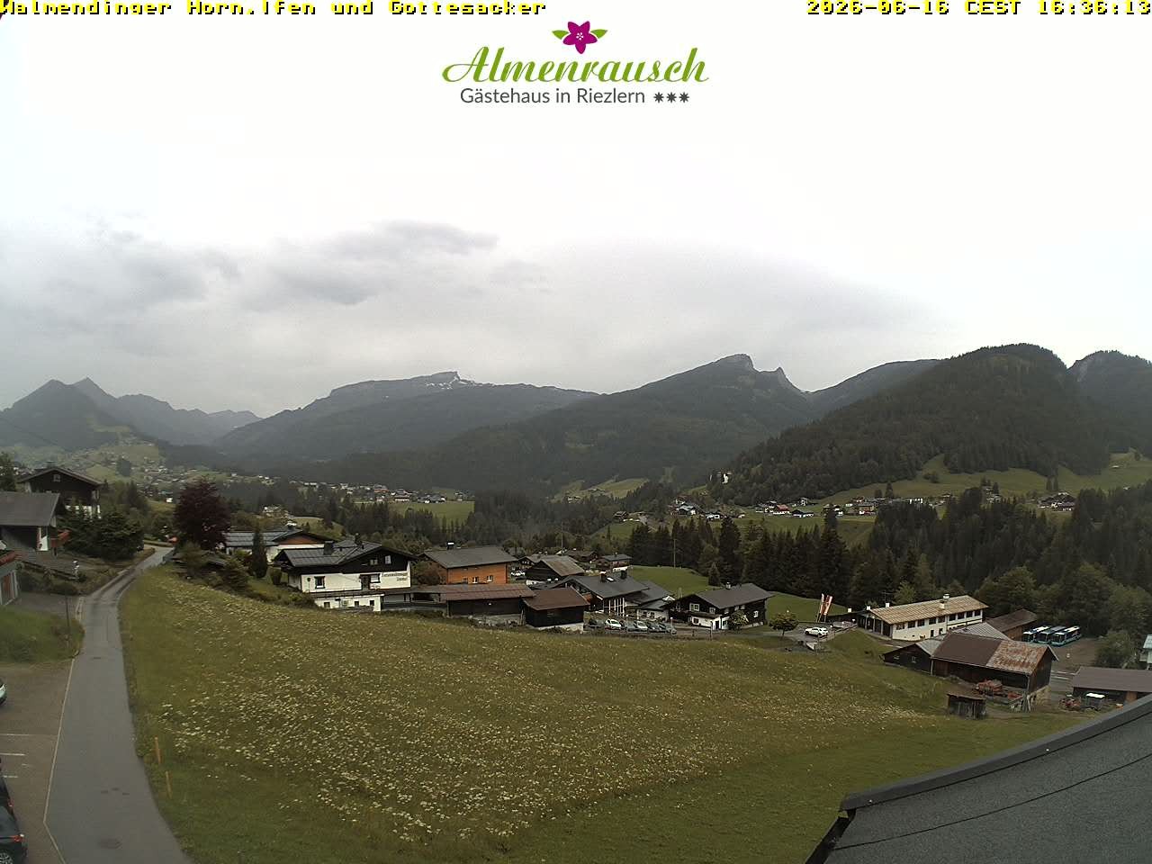 Archiv Foto Webcam Riezlern - Gästehaus Almenrausch