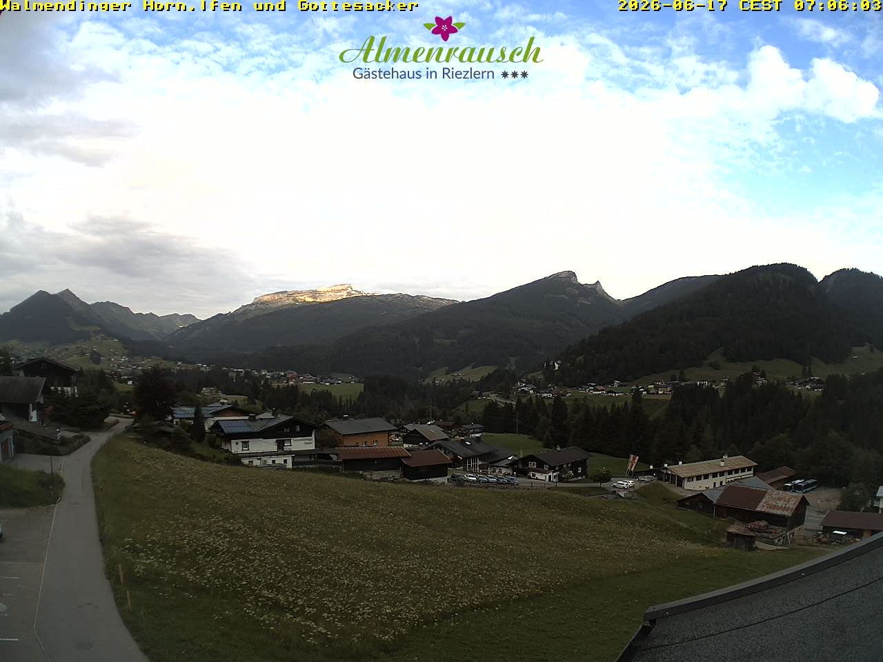 Archiv Foto Webcam Riezlern - Gästehaus Almenrausch