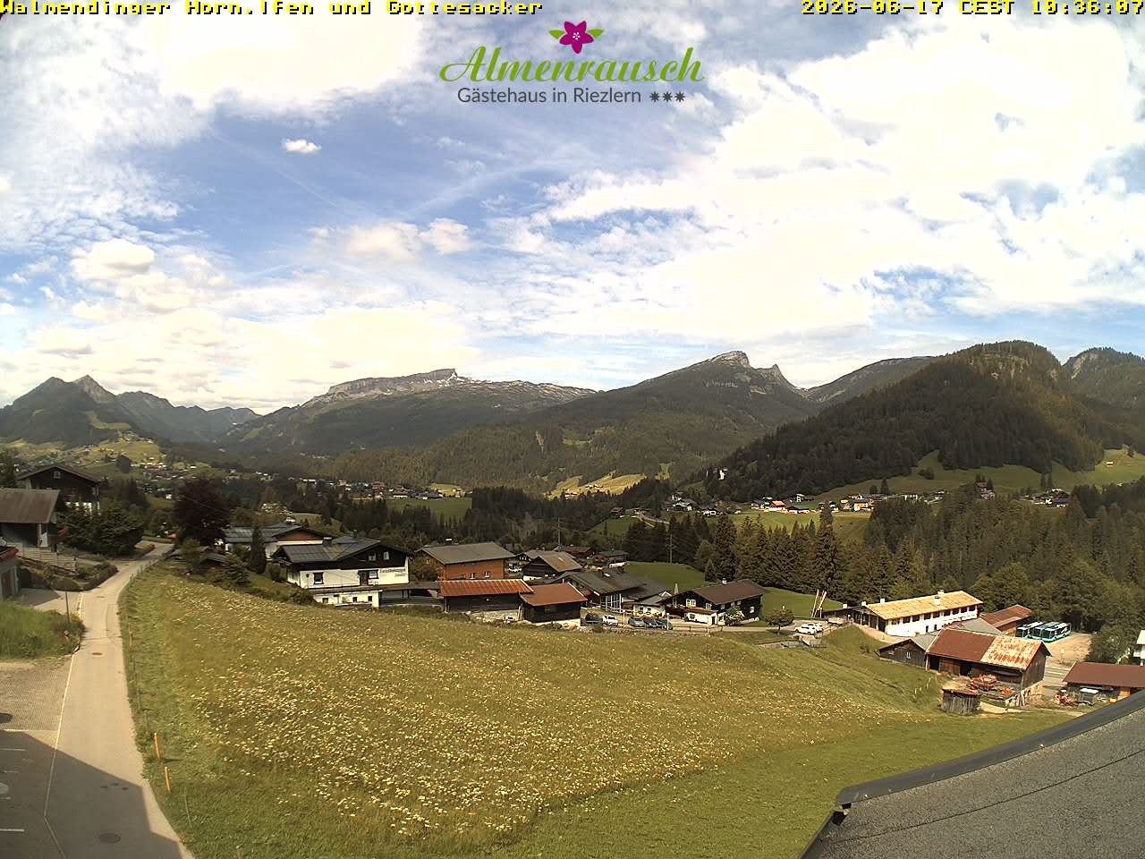 Archiv Foto Webcam Riezlern - Gästehaus Almenrausch