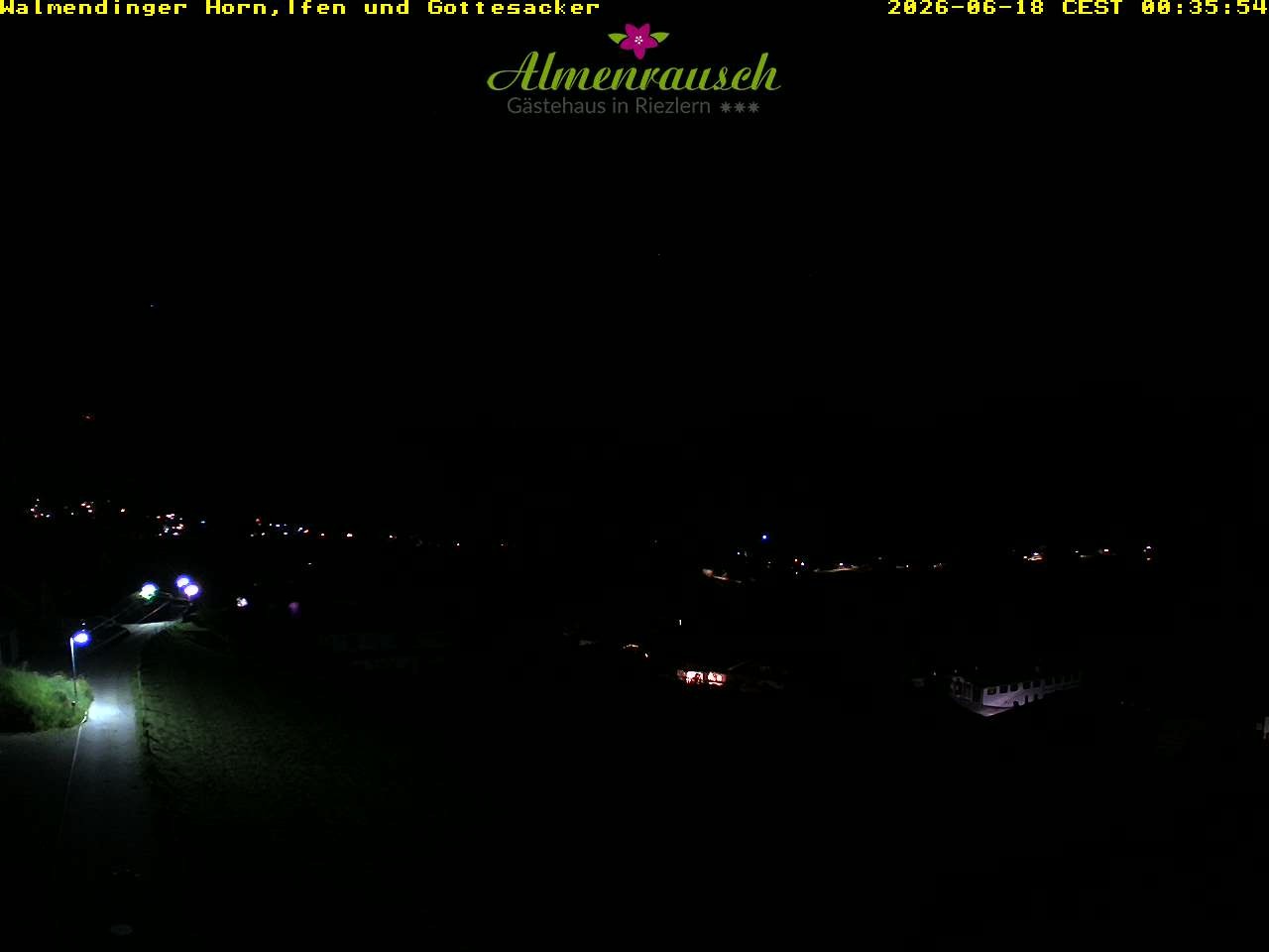 Archiv Foto Webcam Riezlern - Gästehaus Almenrausch