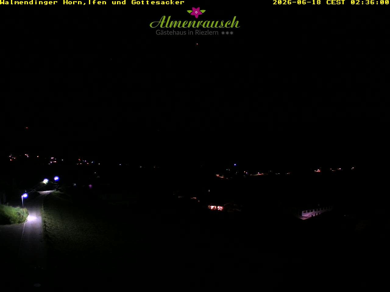 Archiv Foto Webcam Riezlern - Gästehaus Almenrausch