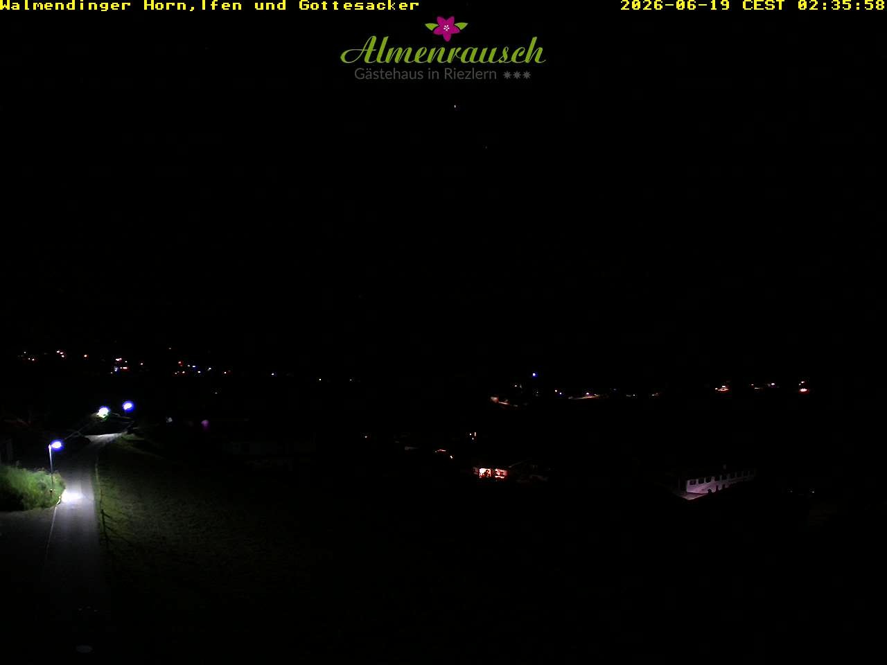 Archiv Foto Webcam Riezlern - Gästehaus Almenrausch