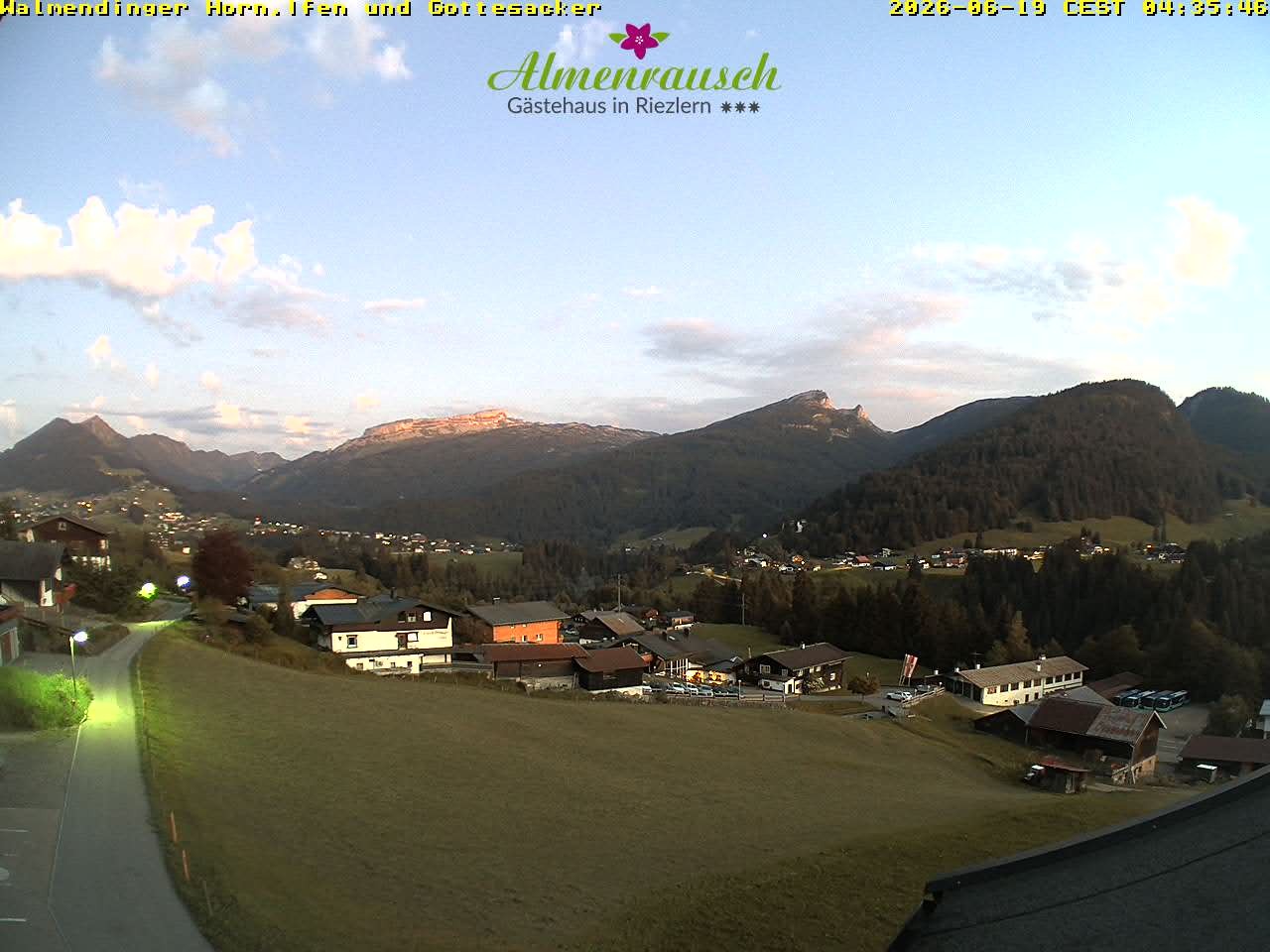 Archiv Foto Webcam Riezlern - Gästehaus Almenrausch