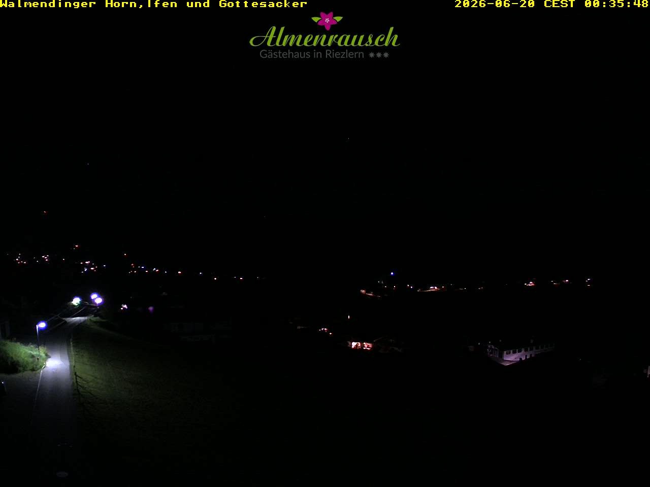 Archiv Foto Webcam Riezlern - Gästehaus Almenrausch