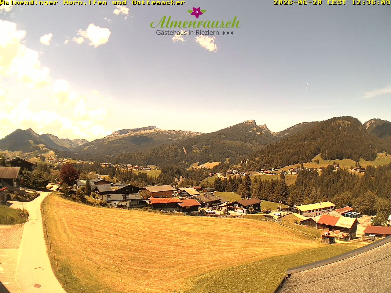 Archiv Foto Webcam Riezlern - Gästehaus Almenrausch