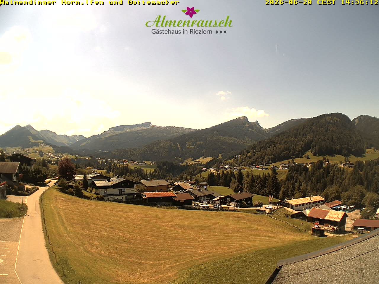 Archiv Foto Webcam Riezlern - Gästehaus Almenrausch