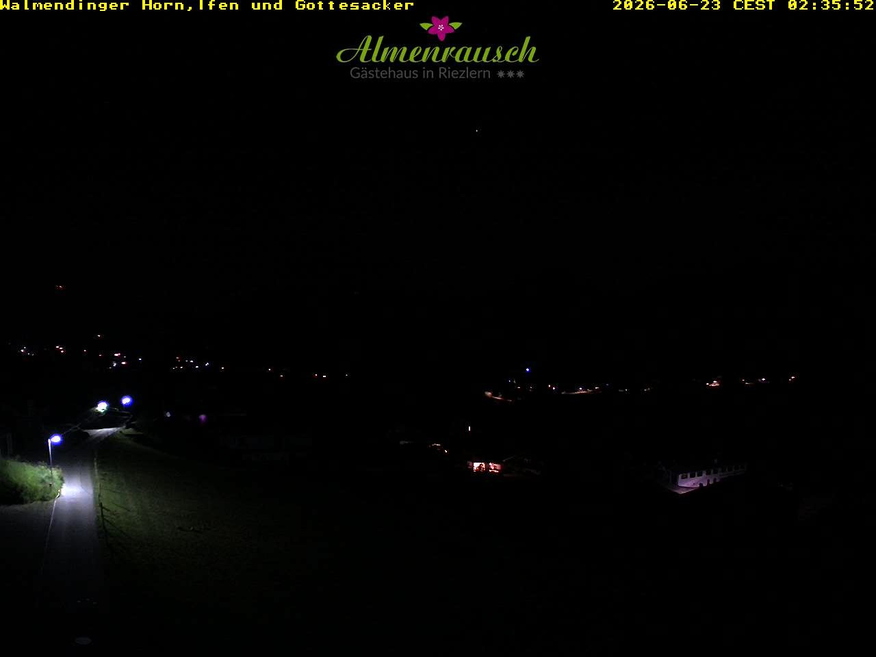 Archiv Foto Webcam Riezlern - Gästehaus Almenrausch