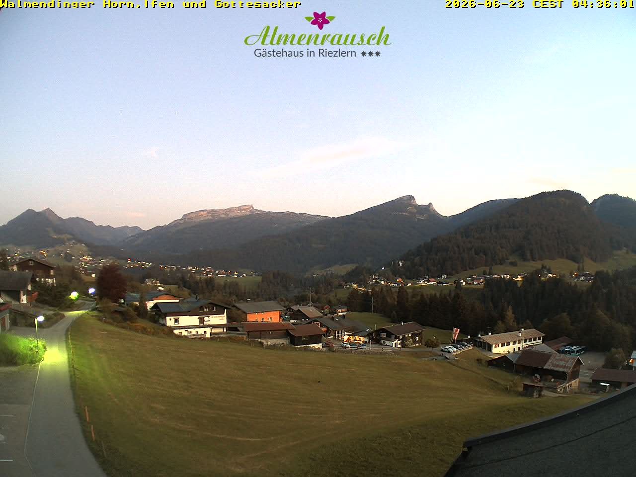 Archiv Foto Webcam Riezlern - Gästehaus Almenrausch