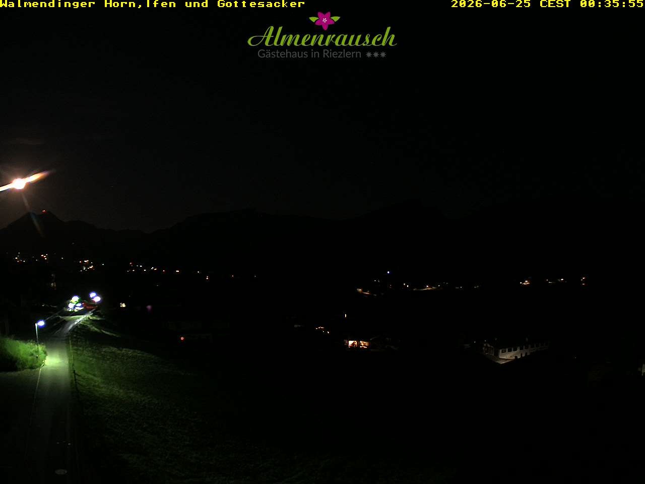 Archiv Foto Webcam Riezlern - Gästehaus Almenrausch