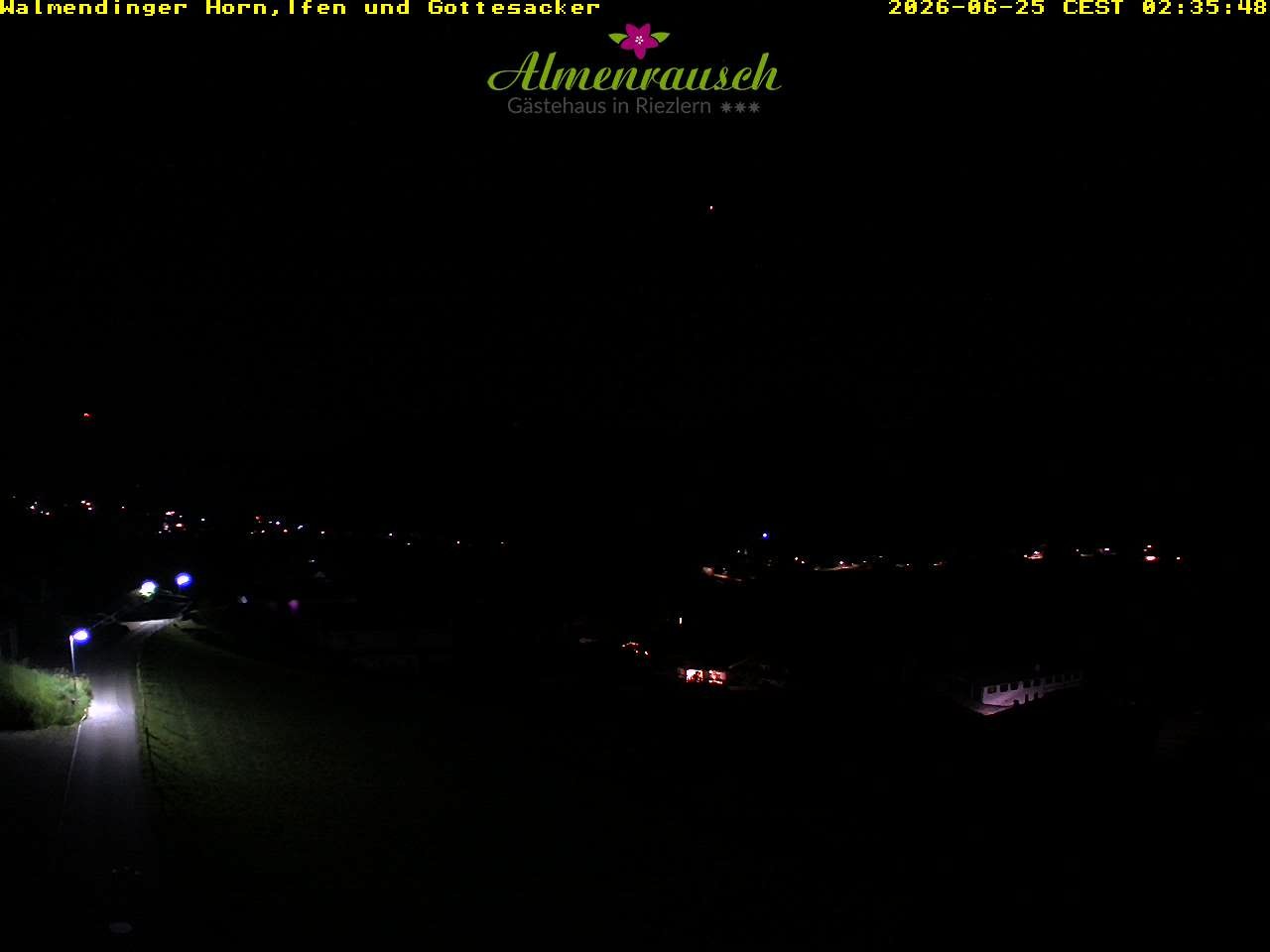 Archiv Foto Webcam Riezlern - Gästehaus Almenrausch