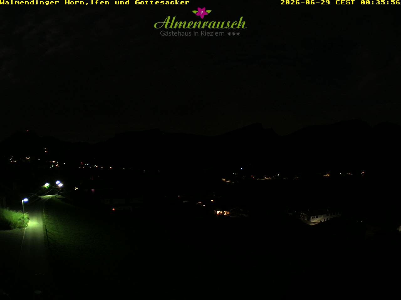 Archiv Foto Webcam Riezlern - Gästehaus Almenrausch