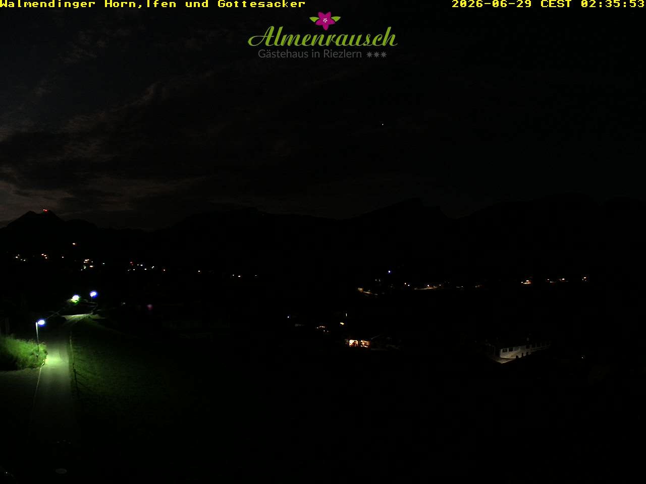 Archiv Foto Webcam Riezlern - Gästehaus Almenrausch