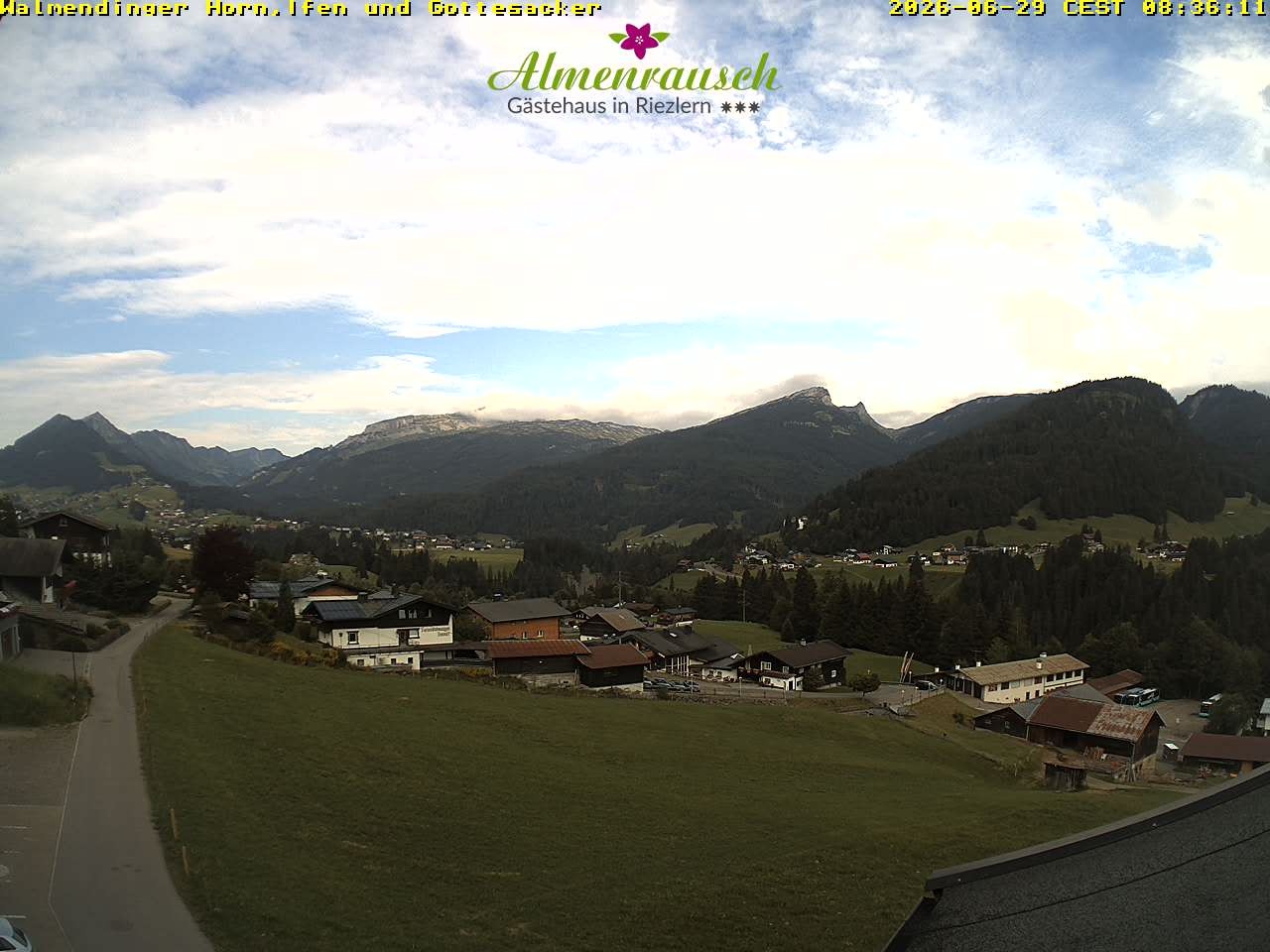 Archiv Foto Webcam Riezlern - Gästehaus Almenrausch