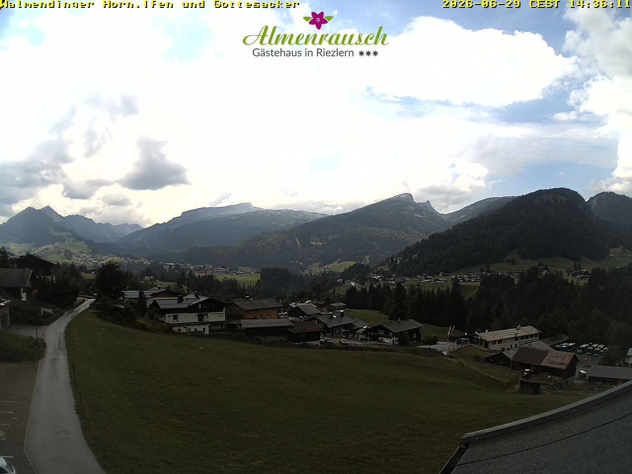 Archiv Foto Webcam Riezlern - Gästehaus Almenrausch