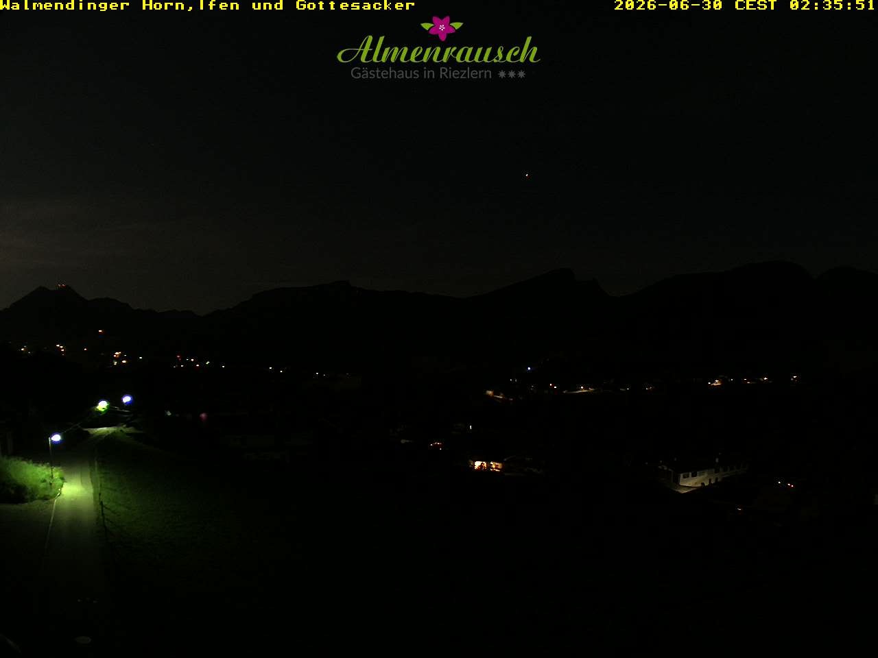 Archiv Foto Webcam Riezlern - Gästehaus Almenrausch