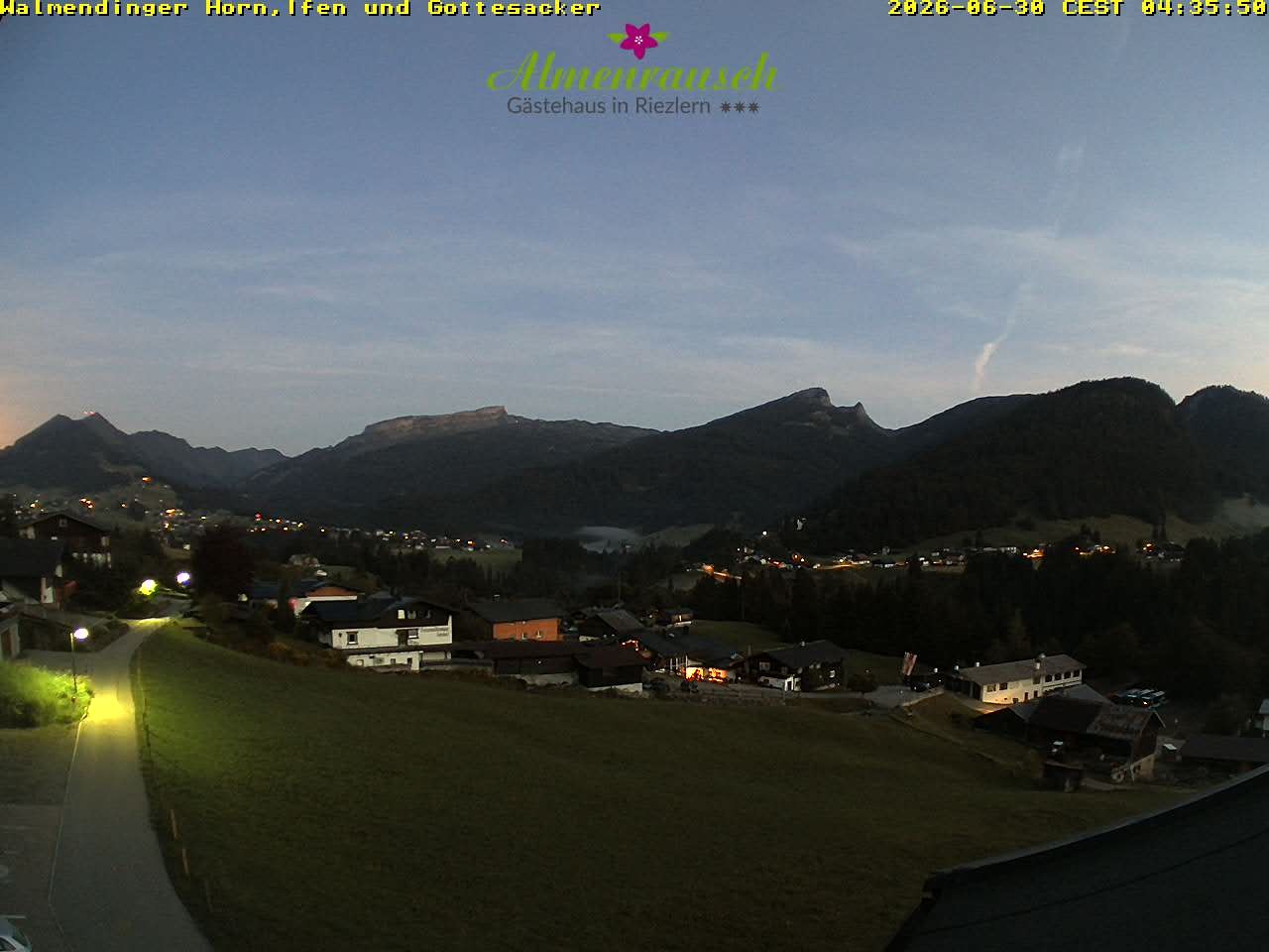 Archiv Foto Webcam Riezlern - Gästehaus Almenrausch