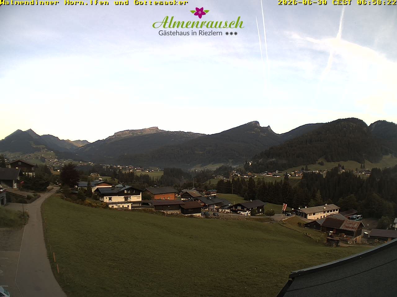 Archiv Foto Webcam Riezlern - Gästehaus Almenrausch