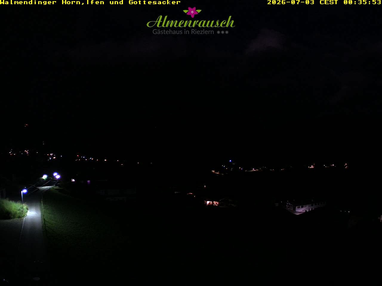 Archiv Foto Webcam Riezlern - Gästehaus Almenrausch