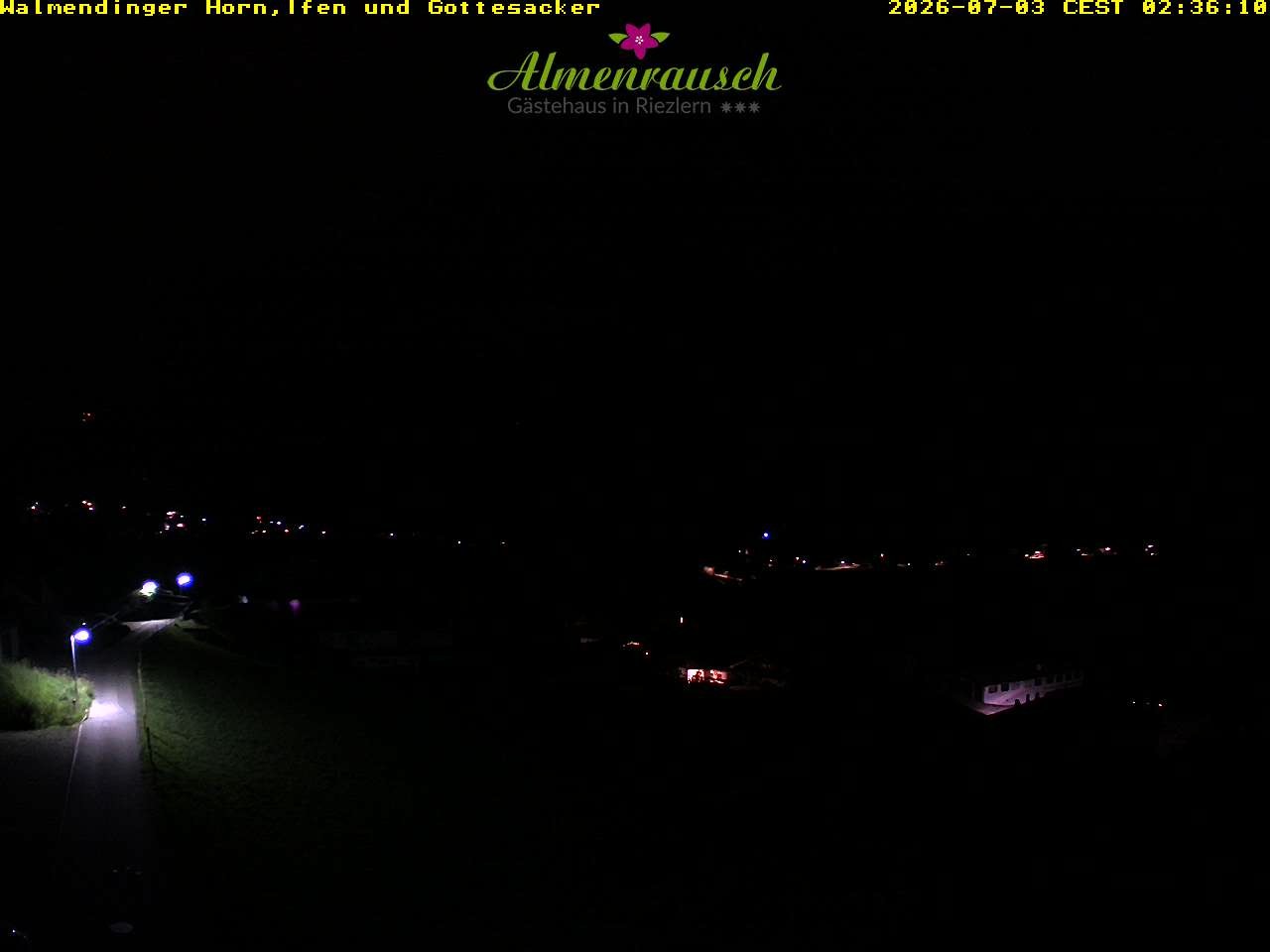Archiv Foto Webcam Riezlern - Gästehaus Almenrausch