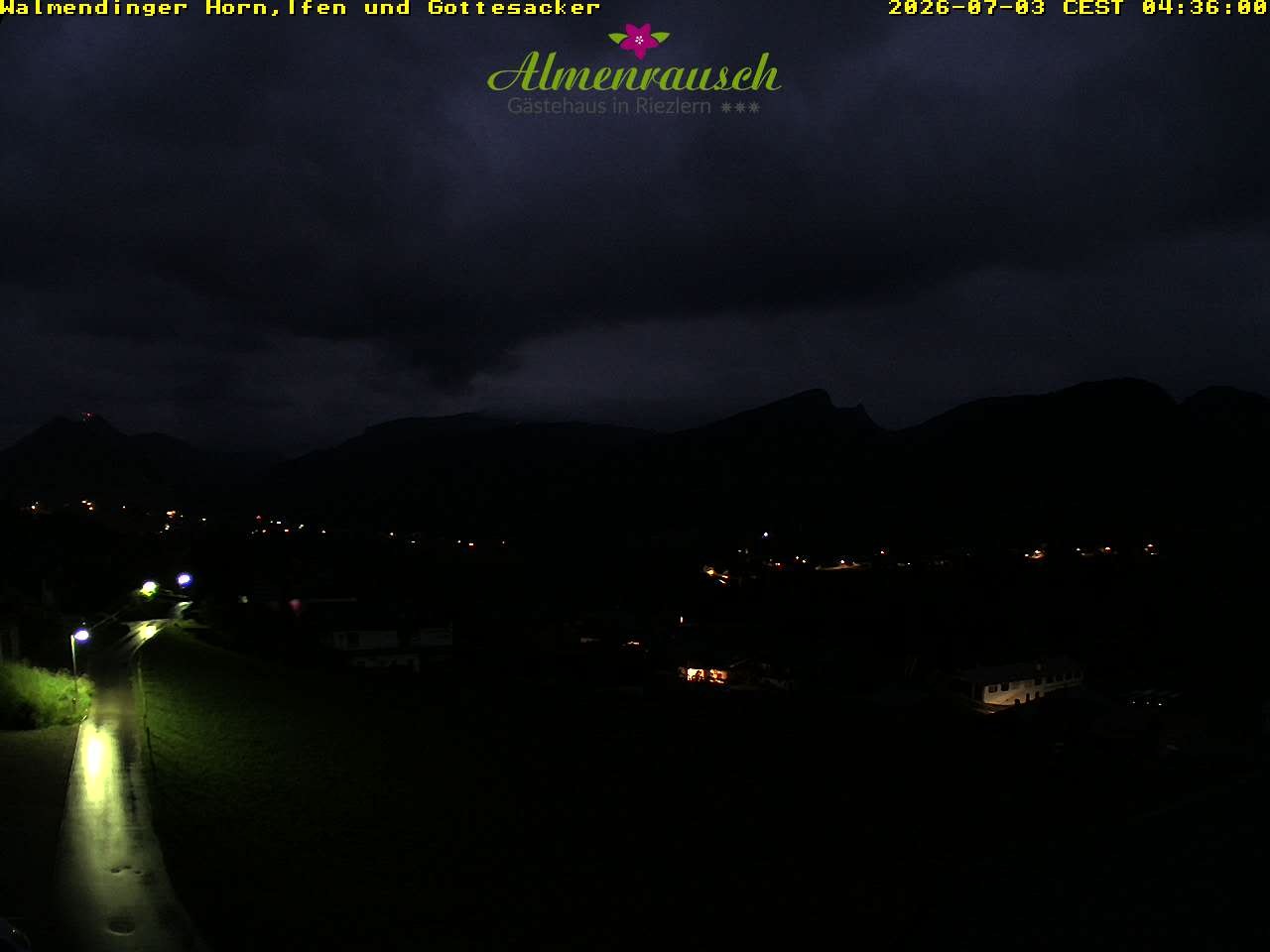 Archiv Foto Webcam Riezlern - Gästehaus Almenrausch