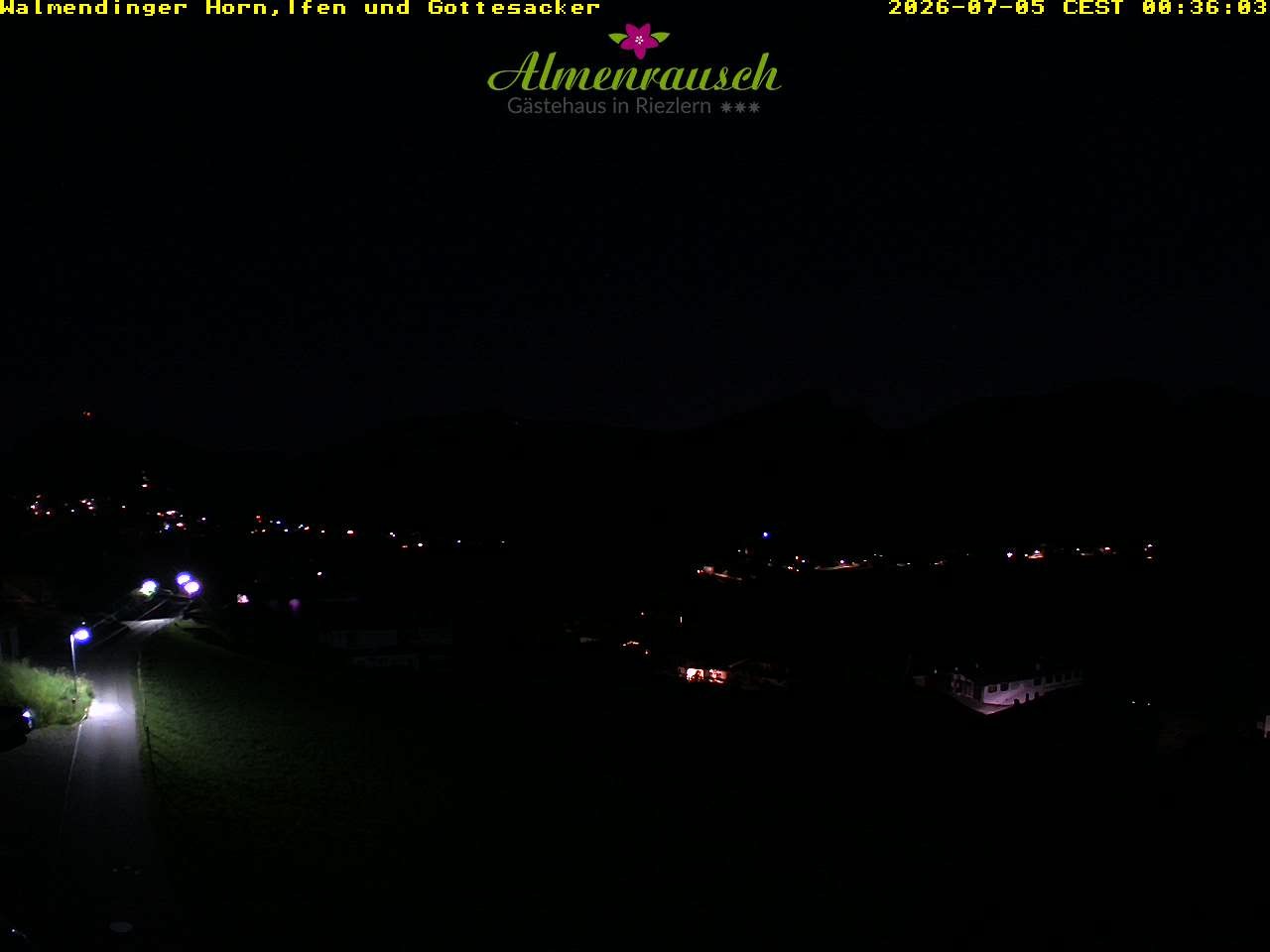 Archiv Foto Webcam Riezlern - Gästehaus Almenrausch