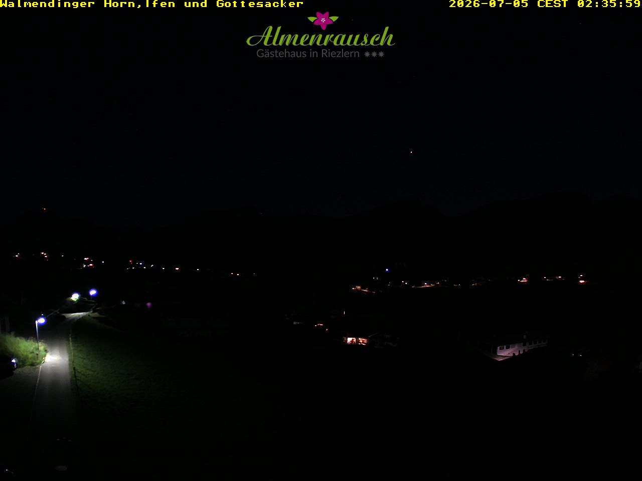 Archiv Foto Webcam Riezlern - Gästehaus Almenrausch