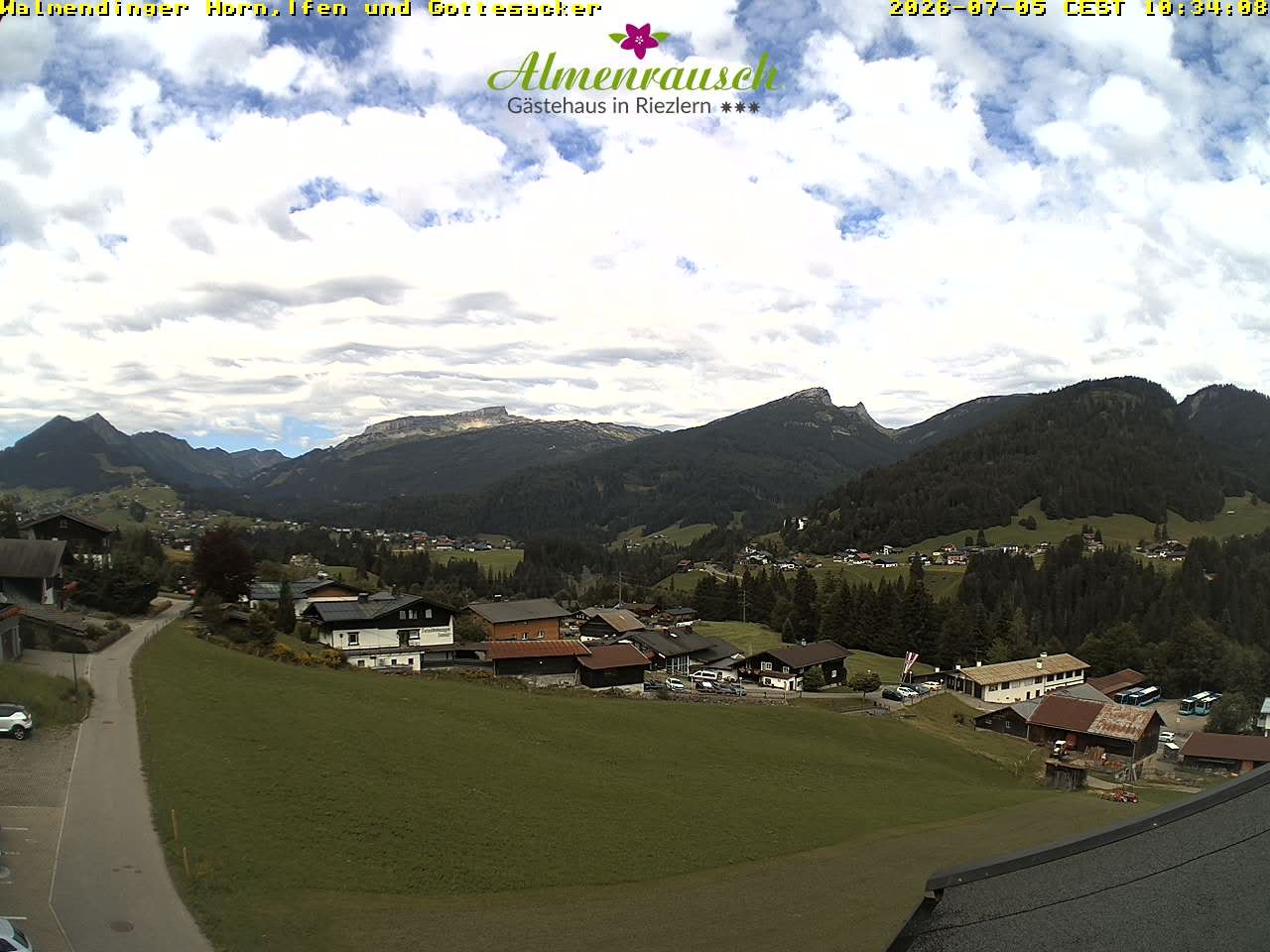 Archiv Foto Webcam Riezlern - Gästehaus Almenrausch