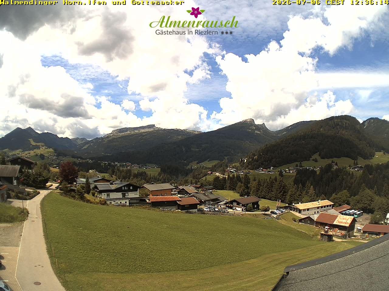 Archiv Foto Webcam Riezlern - Gästehaus Almenrausch