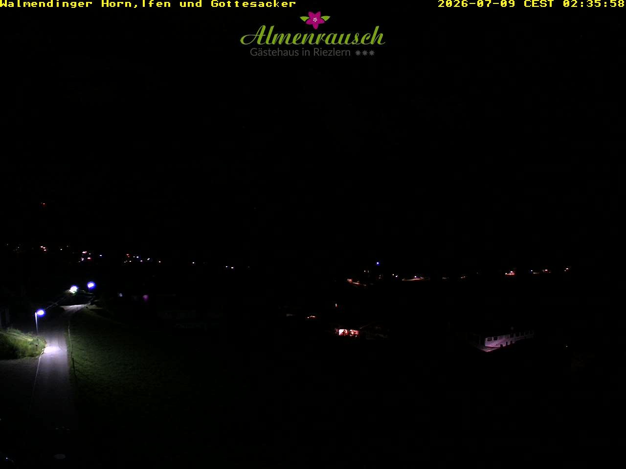 Archiv Foto Webcam Riezlern - Gästehaus Almenrausch