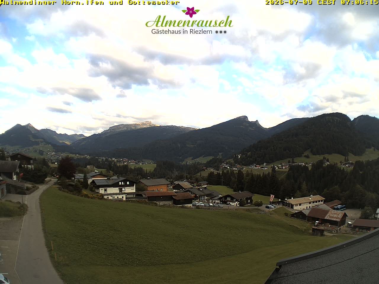 Archiv Foto Webcam Riezlern - Gästehaus Almenrausch