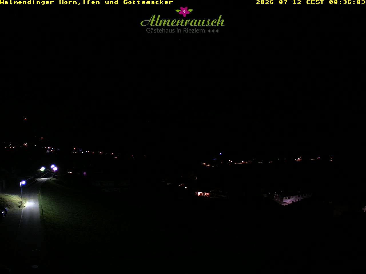 Archiv Foto Webcam Riezlern - Gästehaus Almenrausch