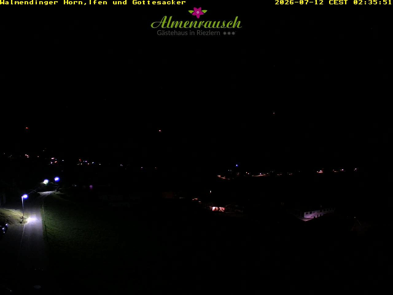 Archiv Foto Webcam Riezlern - Gästehaus Almenrausch