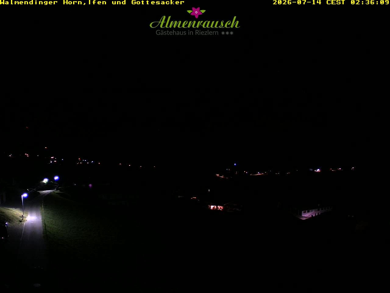 Archiv Foto Webcam Riezlern - Gästehaus Almenrausch