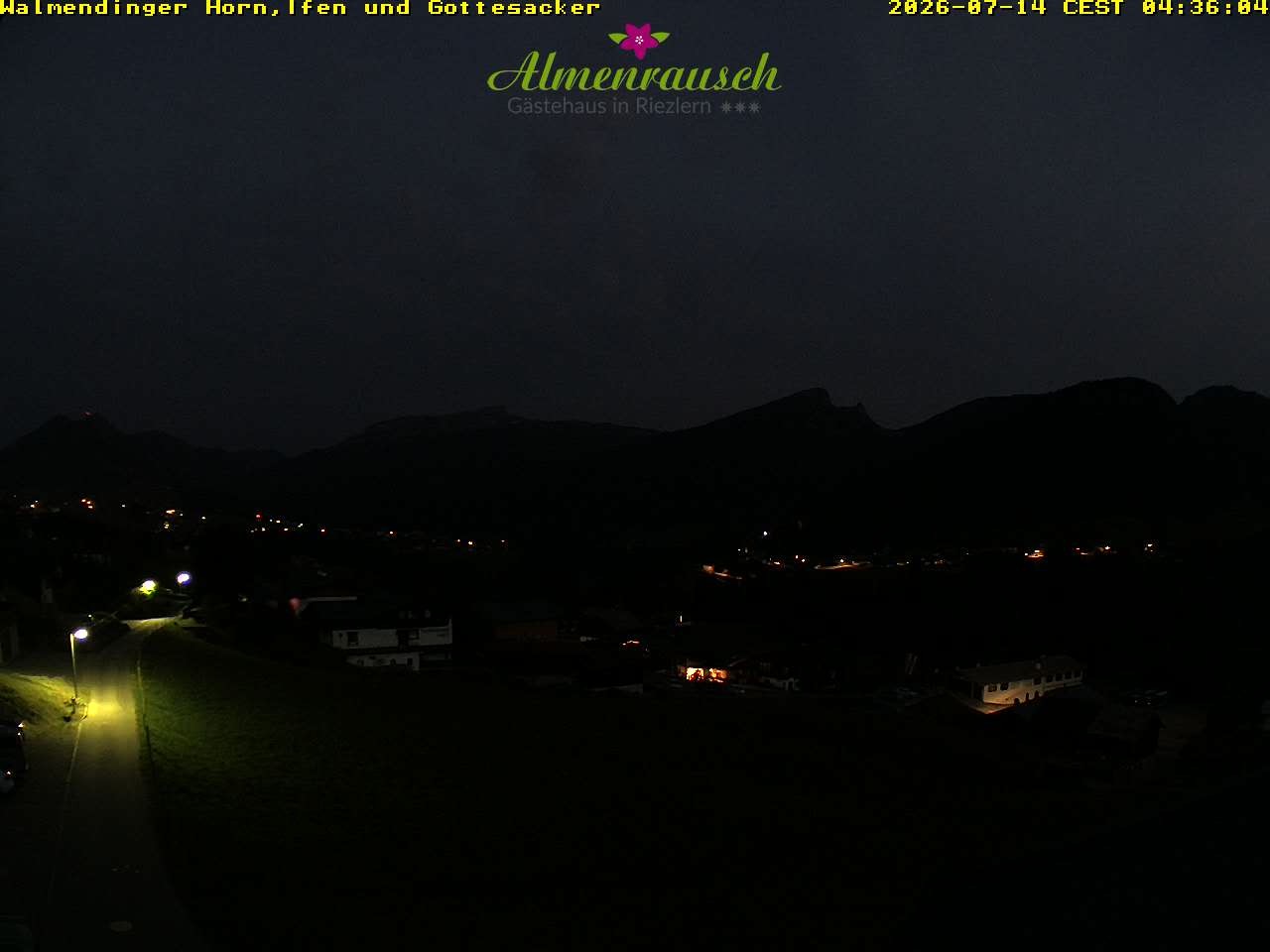 Archiv Foto Webcam Riezlern - Gästehaus Almenrausch