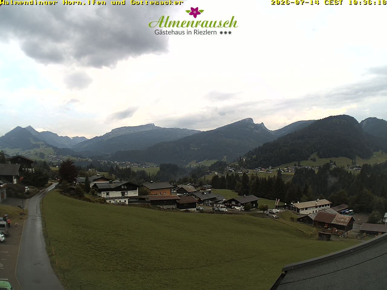 Archiv Foto Webcam Riezlern - Gästehaus Almenrausch