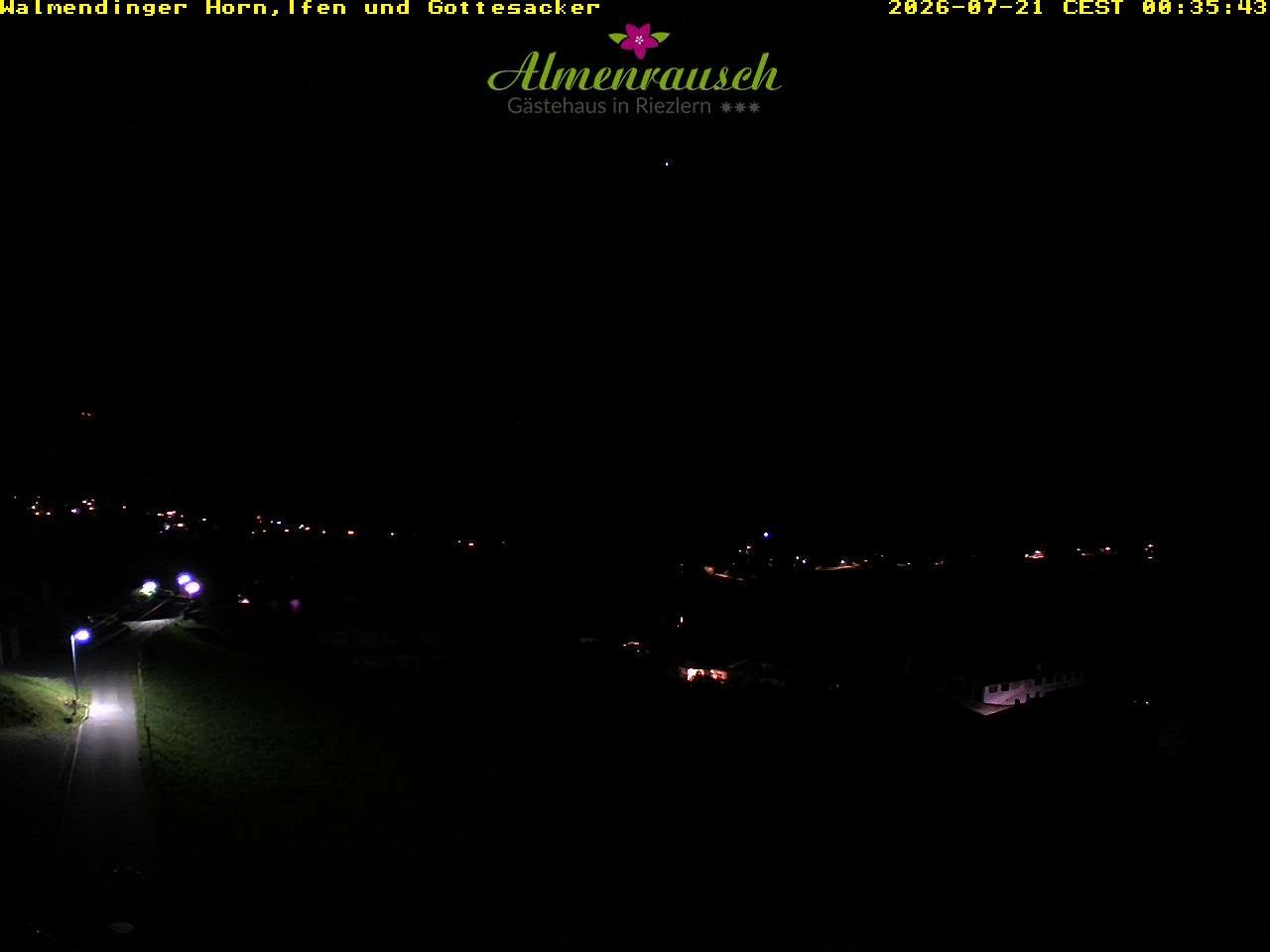 Archiv Foto Webcam Riezlern - Gästehaus Almenrausch