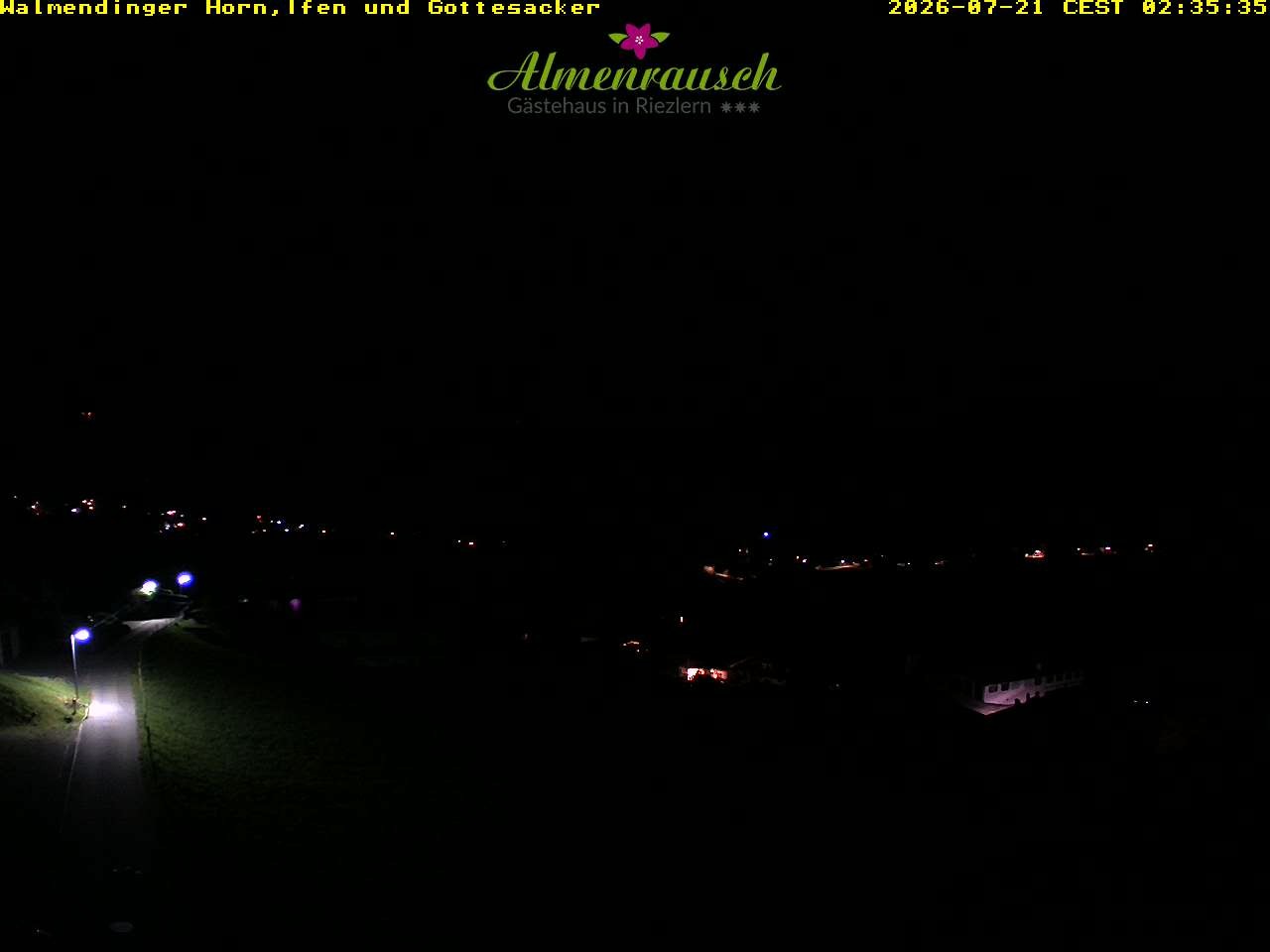Archiv Foto Webcam Riezlern - Gästehaus Almenrausch