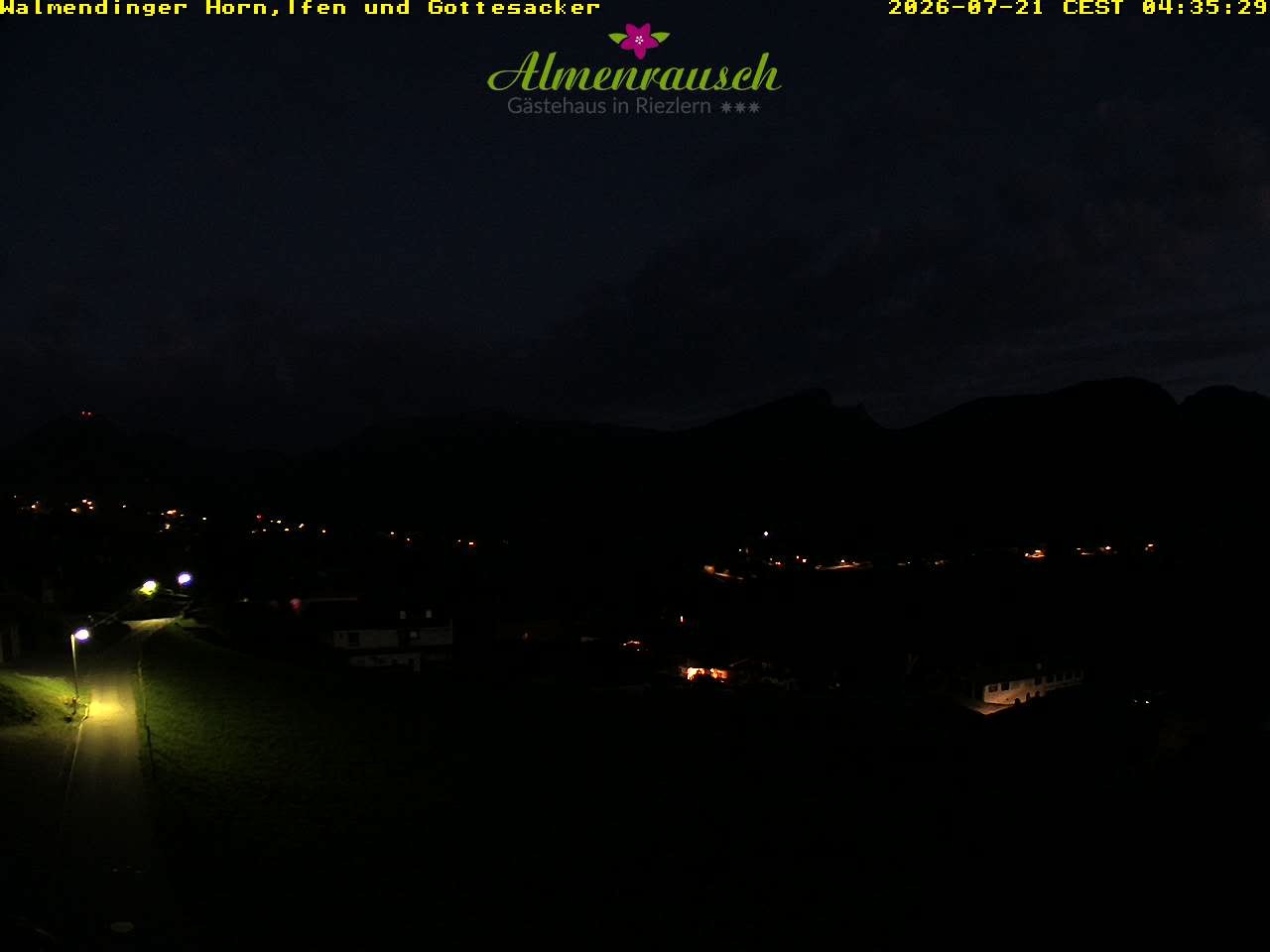 Archiv Foto Webcam Riezlern - Gästehaus Almenrausch