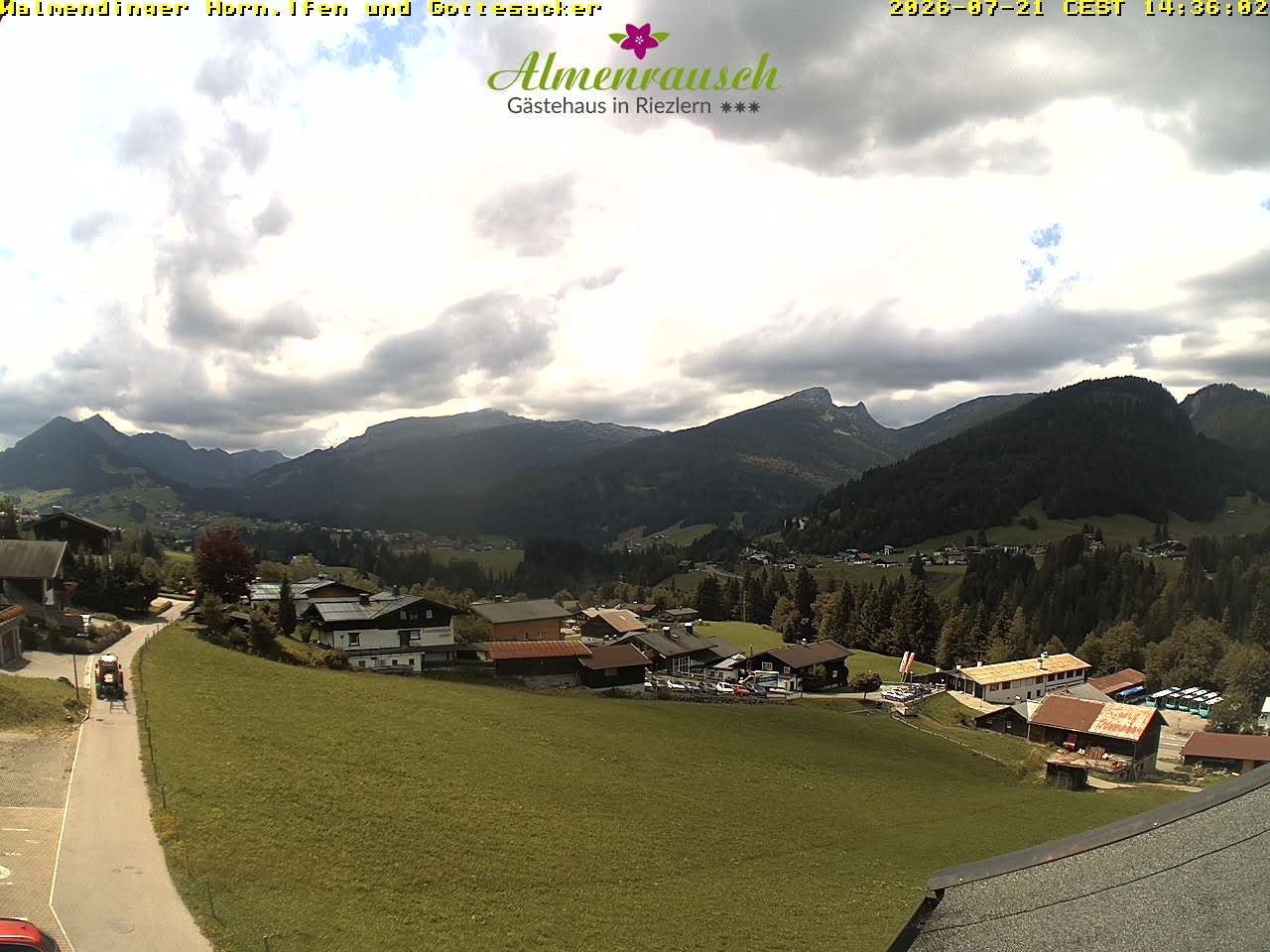 Archiv Foto Webcam Riezlern - Gästehaus Almenrausch