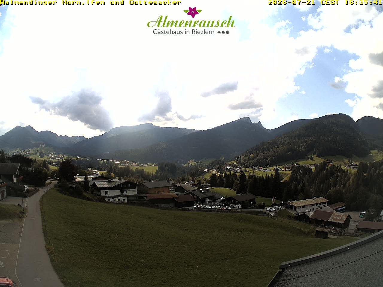 Archiv Foto Webcam Riezlern - Gästehaus Almenrausch