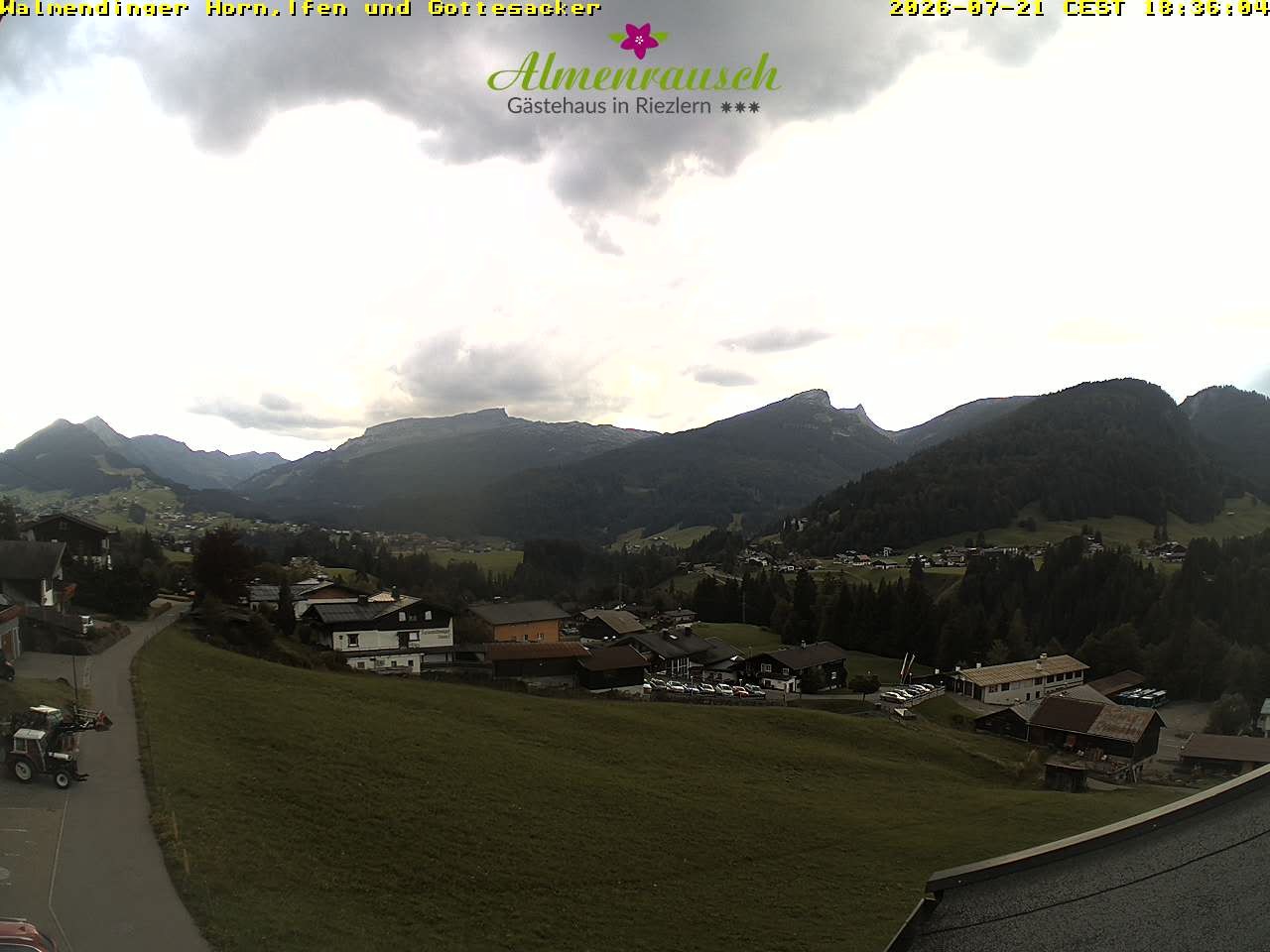 Archiv Foto Webcam Riezlern - Gästehaus Almenrausch