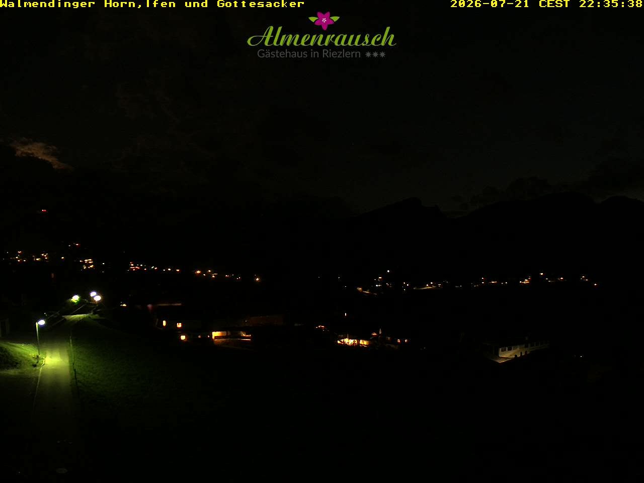 Archiv Foto Webcam Riezlern - Gästehaus Almenrausch