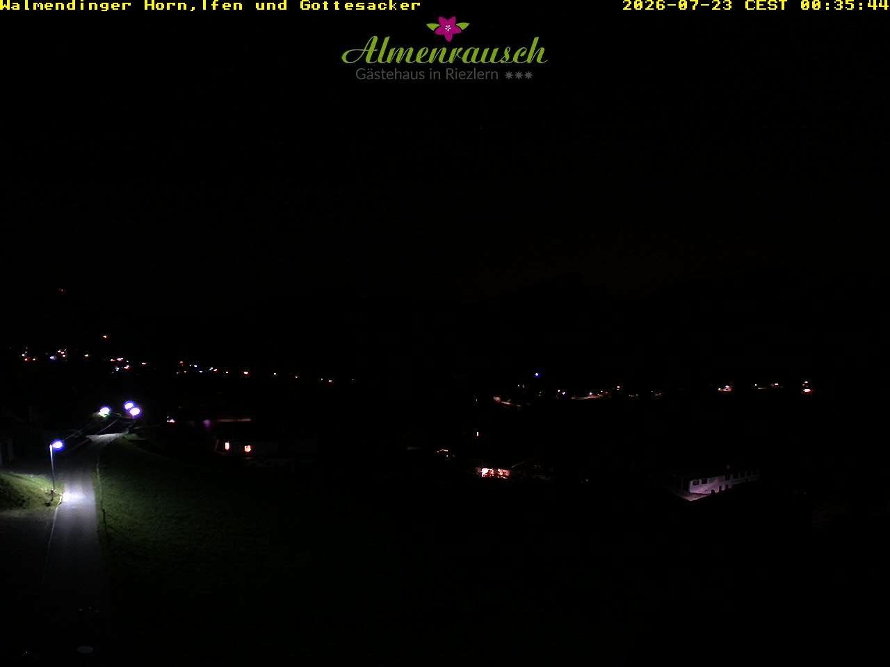 Archiv Foto Webcam Riezlern - Gästehaus Almenrausch