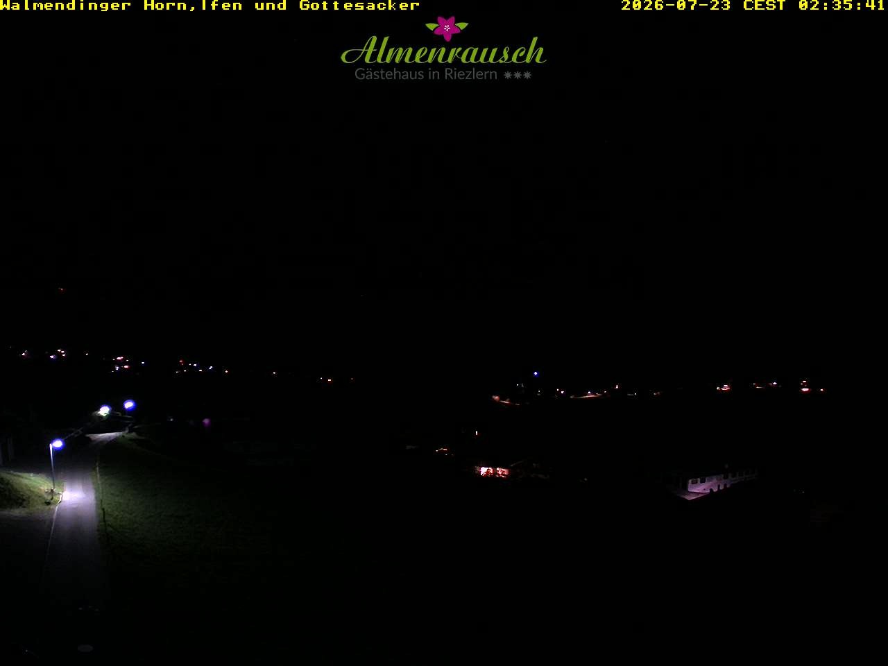 Archiv Foto Webcam Riezlern - Gästehaus Almenrausch