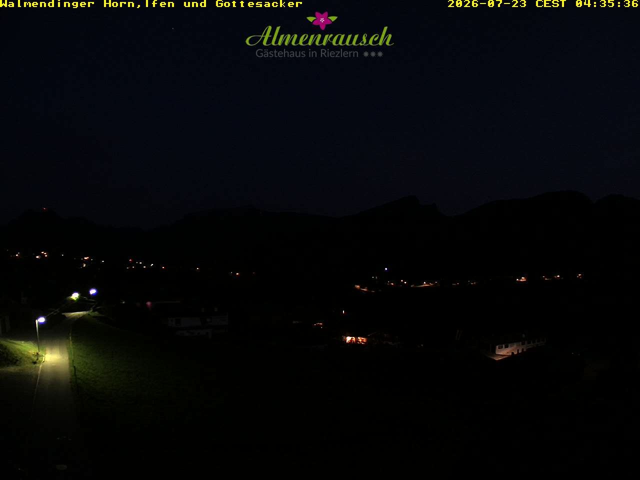 Archiv Foto Webcam Riezlern - Gästehaus Almenrausch