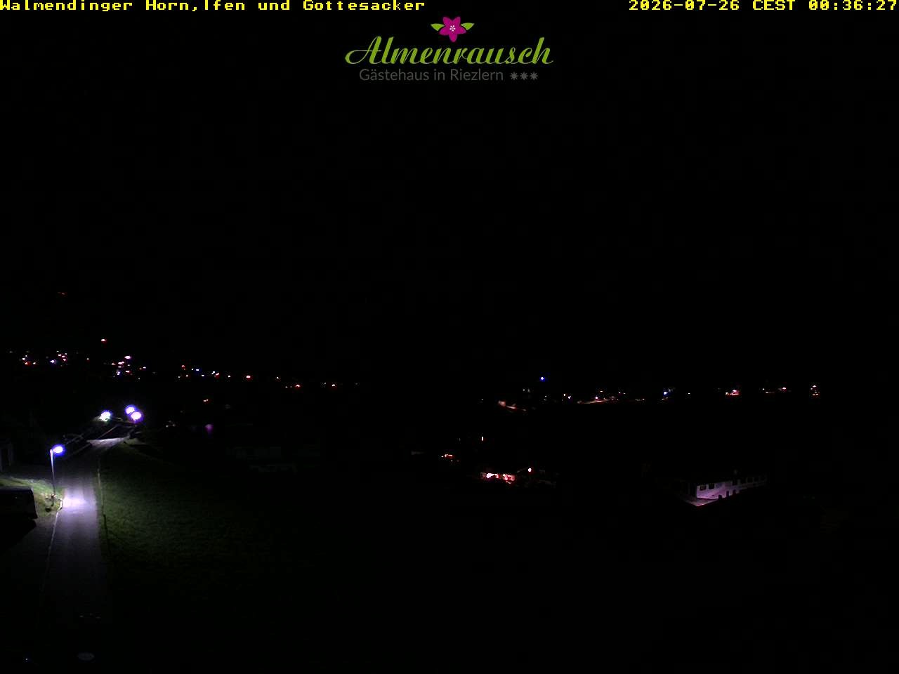 Archiv Foto Webcam Riezlern - Gästehaus Almenrausch