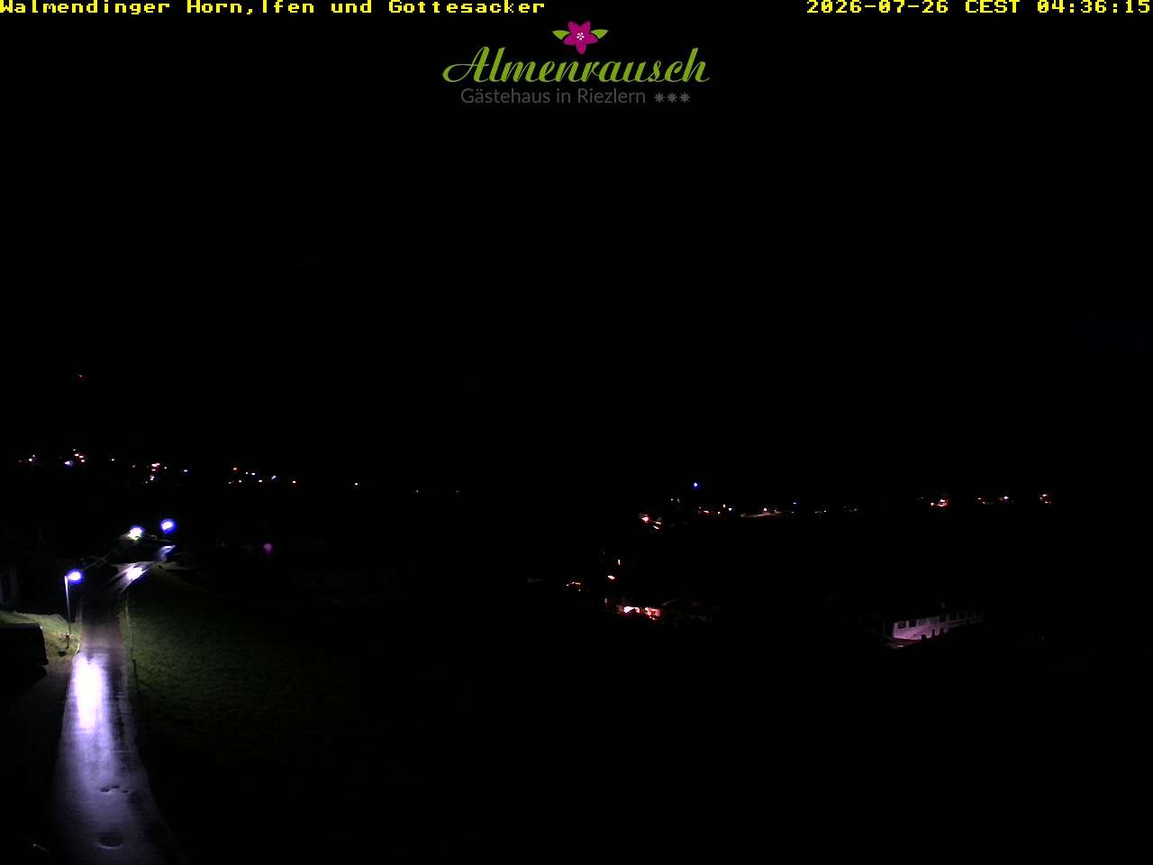 Archiv Foto Webcam Riezlern - Gästehaus Almenrausch